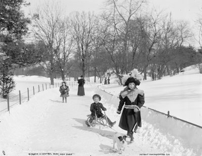 In Central Park, New York by Byron Company